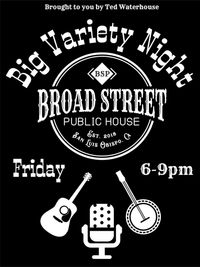 Big Variety Night SLO at Broad St. Pub