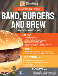 Bands, Burgers & Brew w/ The DuoTones and Guest Dave Block