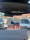 Democrats 2020 hanging Car Air Freshener  Pack of 4
