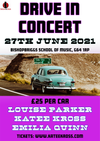 Louise Parker, Katee Kross and Emilia Quinn - Drive In Concert - 27th June 2021