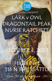 High Divin' with Dragontail Peak and Lark v Owl