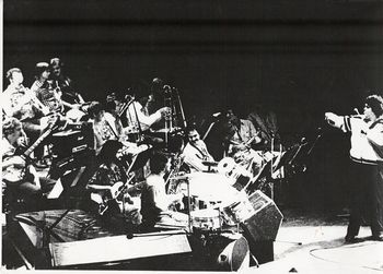 With Ricky May Big Band Seymour Centre 1979? Steve Murphy [gtr] Doug Gallacher,Col Loughnan,
