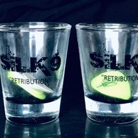 SiLK9 "RETRIBUTION" shot glasses