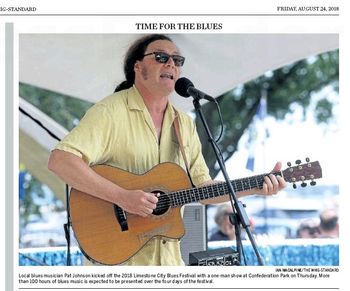 Limestone City Blues - Whig Standard
