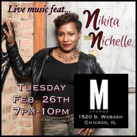 Live Music at M Lounge featuring Nikita Nichelle