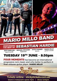 Mario Millo Band - Lazy Bones lounge - 2018