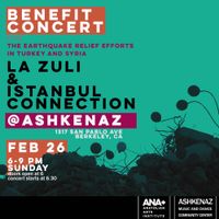 Earthquake Benefit Concert w/ Istanbul Connection & La Zuli