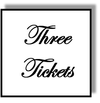 Three Raffle Tickets - $75