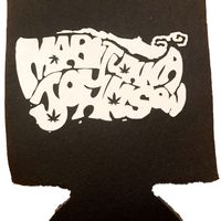 Marijuana Johnson Logo Koozie