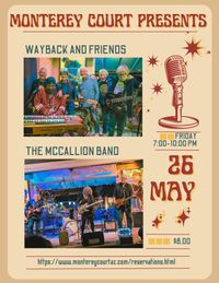 The McCallion Band and Wayback & Friends