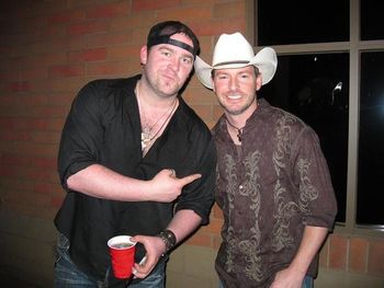 Chad with Lee Brice
