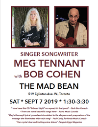 Meg Tennant with Bob Cohen