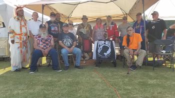 Vietnam Veterans Honored at PowWow, NC
