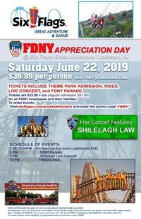 FDNY APPRECIATION DAY at SIX FLAGS GREAT ADVENTURE