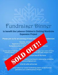 LCCW Benefit Dinner - SOLD OUT!