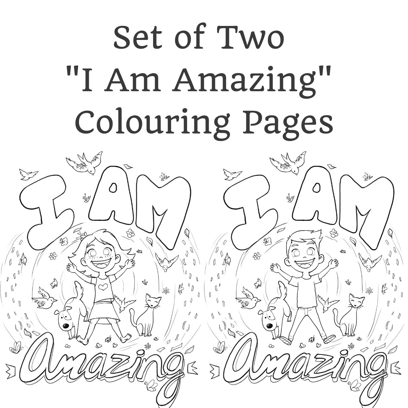 Who Am I Coloring Pages For Kids [2025]