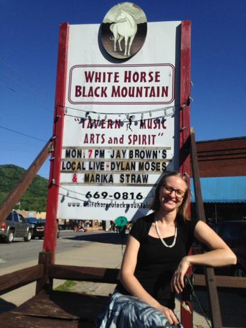 Performing at White Horse Black Mountain, Black Mountain, NC
