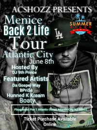 Back To Life Summer Drip Concert Series (Bash at the BEACH)