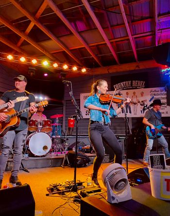 Fiddling at Music Valley, Nashville.
