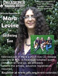 Mara Levine CD Release Concert with Gathering Time - on Facebook - Video
