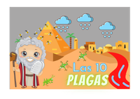 Las 10 Plagas de Egipto Actividades Para Niños