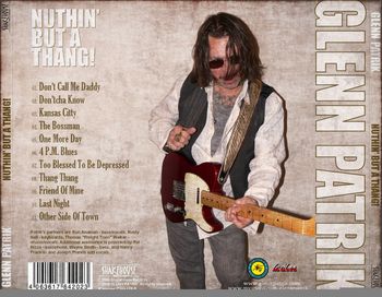 The totally redesigned bootleg cover of my bootlegged-in-Europe CD Nuthin' But A Thang!
