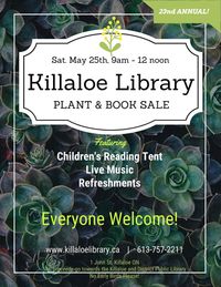 Marc Audet  performing at Killaloe Library and Plant Sale