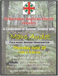 Celebration of Summer Solstice with Marc Audet