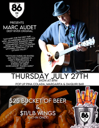 Marc Audet at 86 Bistro