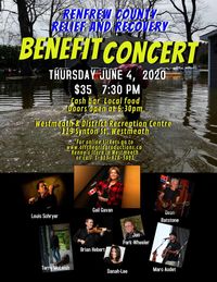 Renfrew County Relief and Recovery Benefit Concert, with Marc Audet