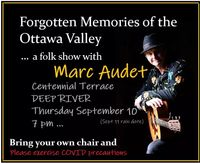 Marc Audet Live at Centennial Terrace