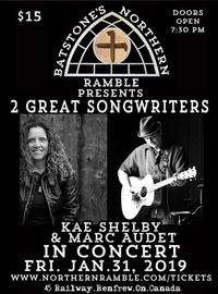 Marc Audet with Kae Shelby at Batstone's Northern Ramble
