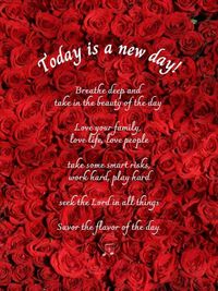 Today is a New Day