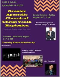 Greater Apostolic Church Youth Explosion Concert