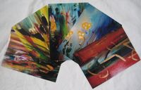 Set of 5 Art Photos, 5 x 7