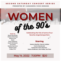 Women of the 90's - Second Saturday Concert Series  (rescheduled from May 14)