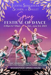Special Guest Vocalist - Spring Festival of Dance - Svalander School of Ballet