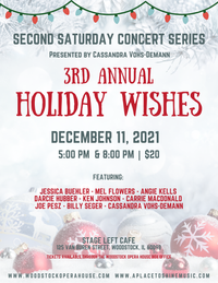 Third Annual Holiday Wishes Concert! - Second Saturday Concert Series