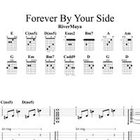"Forever By Your Side" Guitar Parts TAB + MP3 Backing Track