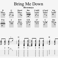 "Bring Me Down" Chords + TAB + Guitar Pro