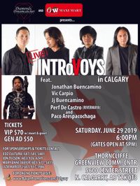 Introvoys + Perf De Castro LIVE in Calgary AB CANADA