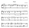 Printable Sheet Music - Once, In A Dream (Complete EP)