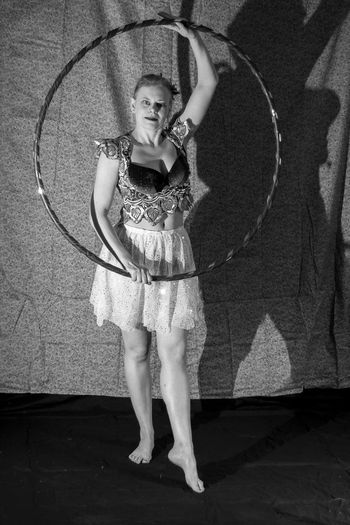 Stripable hooping costume. Photo by Rich Jarvis
