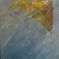 Jellyfish 5"x7" Oil on Board