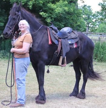 All saddled up, June 22. 16
