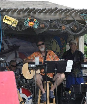 Denny at the Tiki Bar
