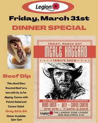 Merle Haggard Tribute with Bobby Garcia and Cooper Country