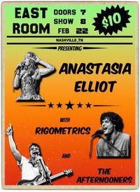 Anastasia Elliot w/ Rigometrics & The Afternooners 