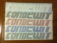 Condewit Decals