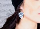 GUITAR PICK EARRINGS